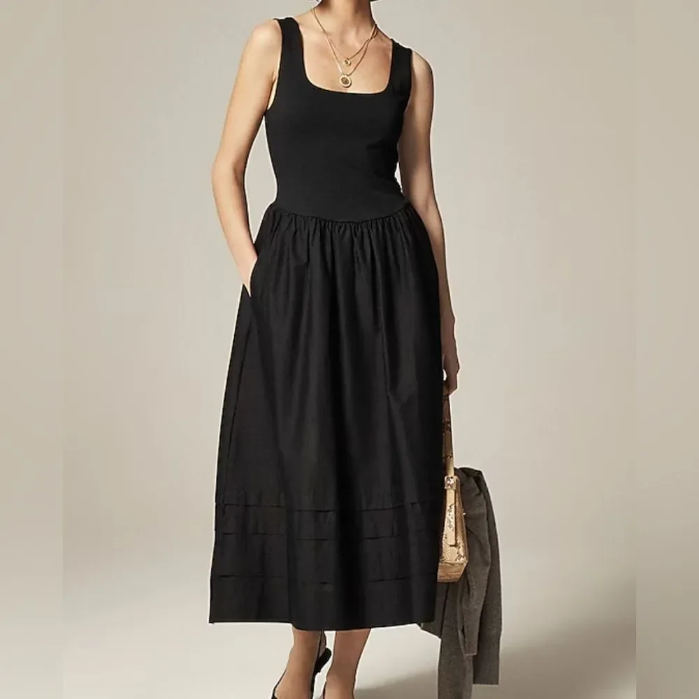 J.Crew Drop-waist mixy dress NWT Size S